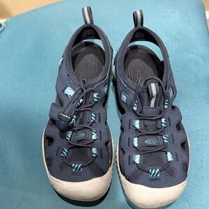 Keen Women’s Dark Blue and Light Blue Sandals